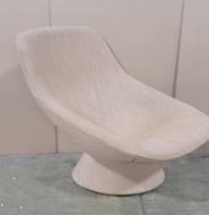 [#B12-115] Studio TK, Pala Lounge Chair, Swivel