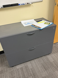 [#D6-5] 2-Drawer File Cabinet