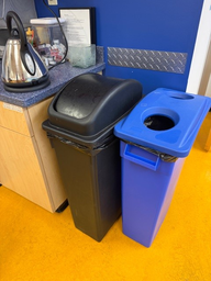 [#G4-27] Black Garbage Cans