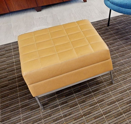 [#B11-7] Gold ottoman