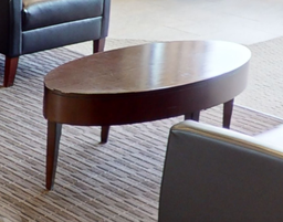 [#C3-11] Oval coffee table