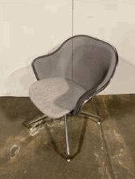 [#B12-4] Iuta, 4 Star Chair, No Back Cushion