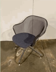 [#B12-10] Iuta 4 Star Chair No Back