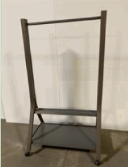 [#L1-22] Zones Freestand (Grey Wood)