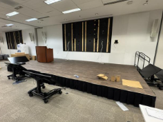 [#K13-17] STAGE SET UP (CAN BE BROKEN DOWN)