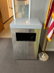 [#G3-52] STAINLESS STEEL TRASH CAN
