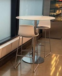 [#C2-33] Glass Hightop Table 
