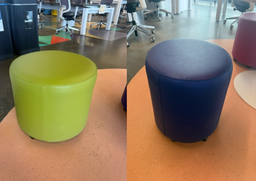 [#B11-119] Stool/Puffs - Assorted Colors
