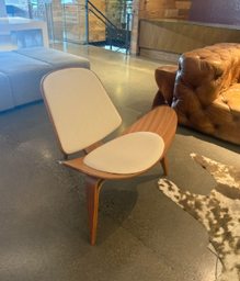 [#B9-103] Beige/Wood Side Chairs