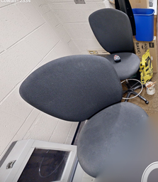 [#B12-9] Teller task chair no arms