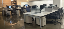 [#C13-44] Benching Station Pod of 6 (3 per side)
