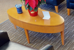 [#C3-11] Oval coffee table