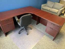 [#E6-105] 77 1/2 x 71 x 29 CREDENZA DESK