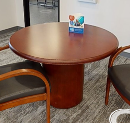 [#C4-10] Round meeting table