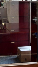 [#D12-8] Filing Cabinet - 5 Drawer, Wood