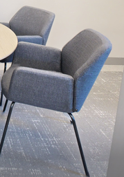 [#B8-2] Grey guest chair
