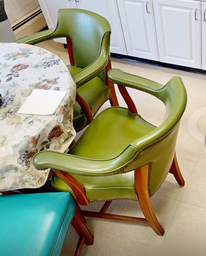 [#B9-10] Green guest chair