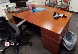 [#E9-13] Classic desk, wood