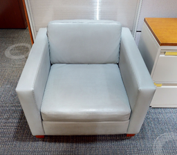 [#B12-2] Grey lounge chair