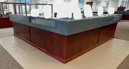 [#A2-10] Reception desk area