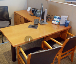 [#E6-2] L-shaped desk
