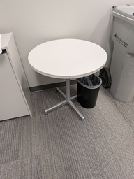 [#C3-8] White Laminate Table
