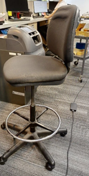 [#B1-4] Task adjustable teller chair no arms
