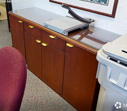 [#D10-14] 4 door + 2 drawer credenza