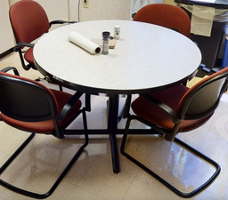 [#C4-24] Round meeting table