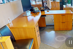 [#E6-2] L-shaped desk