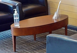 [#C3-11] Oval coffee table