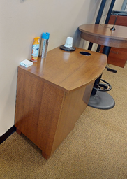 [#L1-9] 2-door coffee cabinet