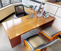 [#E6-3] L-Shaped desk