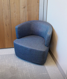 [#B12-8] Round lounge chair