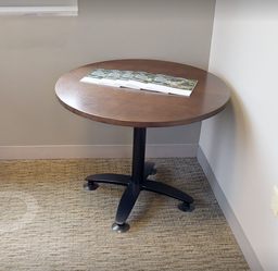 [#C4-11] Round meeting table