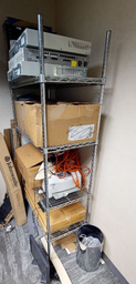 [#D14-13] 4 shelf gorilla metal rack