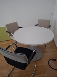 [#B8-54] Guest Chair - Beige