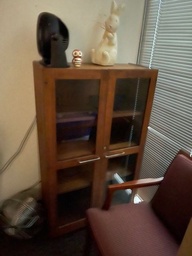 [#D31-82] Cabinet - Tall (2 doors) 2-Door Glass Display Case