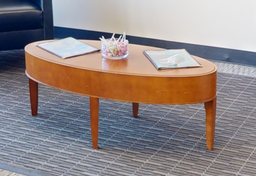 [#C3-8] Oval coffee table