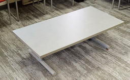 [#C3-22] Rectangle metal coffee table