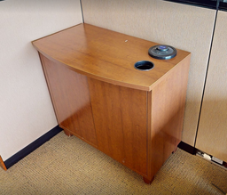 [#D20-8] 2-door coffee cabinet