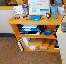 [#D2-16] 3 shelf bookcase