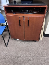 [#D19-Picture #30] Small Mobile Credenza