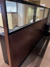 [#A4-Picture #60] 36" Wide Wood Panels with glass tops