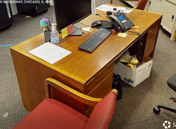 [#E3-3] Classic wood desk