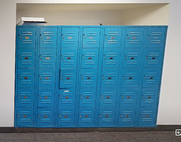 [#D0-25] 5 bin lockers