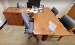 [#E6-4] L-Shaped desk