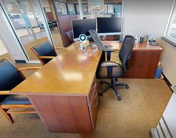 [#E6-2] L-Shaped desk