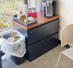 [#D6-9] 2D lateral filing cabinet
