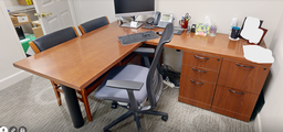 [#E6-1] L-Shaped desk